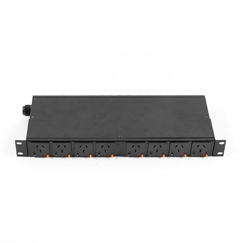 Vodoravni TCP/IP senzorski prekidač s 8 izlaza eco Smart Rack Pdu 1U